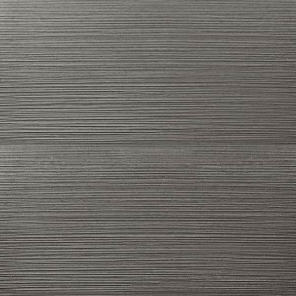 Vitaria Pleated Antracite Gray 23.77 in. x 47.55 in. Textured Matte Porcelain Wall Tile (15.7 sq. ft. / Case)
