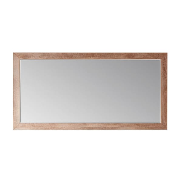 ROSWELL Cuenca 72 in. W x 36 in. H Rectangular Framed Wall Bathroom Vanity Mirror in North American Logs