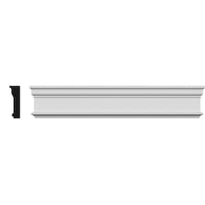 1-1/8 in. x 36 in. x 4-5/8 in. Polyurethane Holmdel Crosshead Moulding