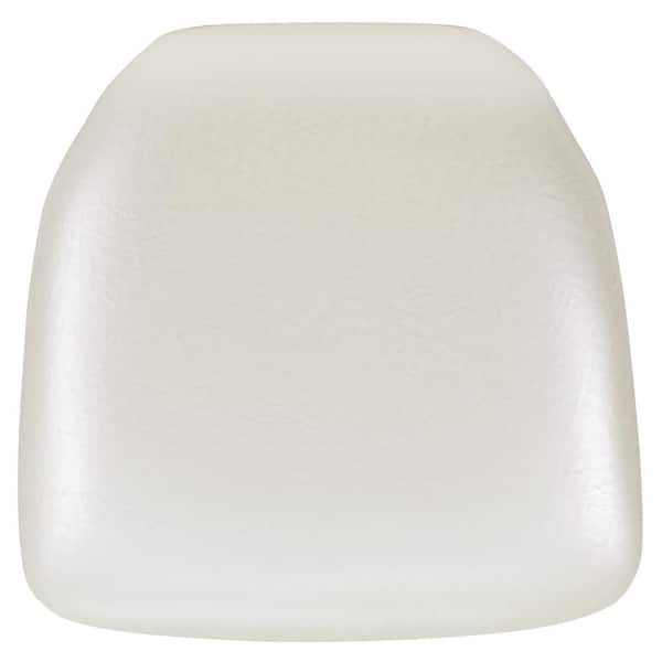Flash Furniture Hard Ivory Vinyl Chiavari Chair Cushion