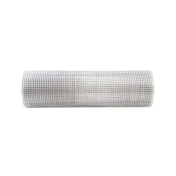 48 in. x 50 ft. Silver 19 Gauge Hardware Cloth Welded Cage, Chicken Wire Fence Roll, Welded Metal Wire Fencing Roll