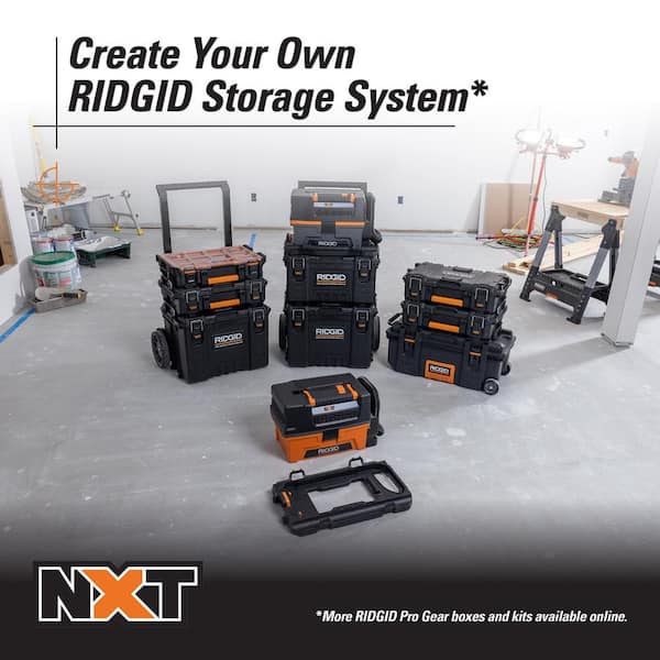 RIDGID - 3 Gal. 5.0 Peak HP NXT Shop Vacuum Wet Dry Vac with Filter, Expandable Locking Hose, Accessories and Pro Gear Attachment