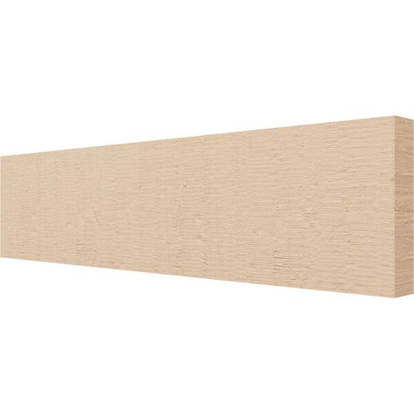 Ekena Millwork 2-in. x 8-in. x 32-in. Block Woodgrain, Primed Tan Timberthane Polyurethane Rafter Tail Brace