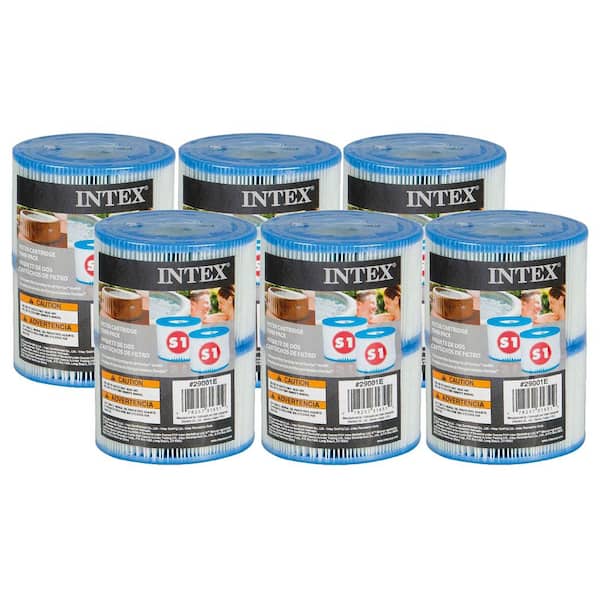 4.5 in. Dia PureSpa Type S1 Easy Set Spa Filter Replacement Cartridges (12-Pack)