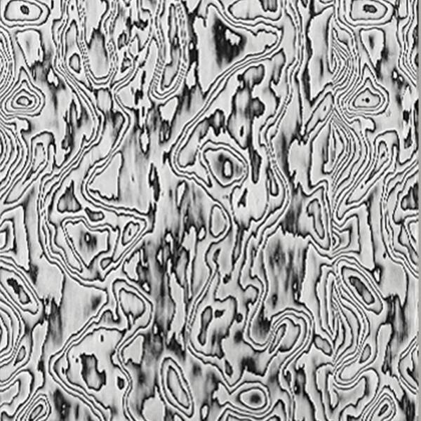 CALHOME 1/4 in. x 48 in. x 4 ft. Square Edge Black and White Finished Veneer MDF Boards (1-Pieces)