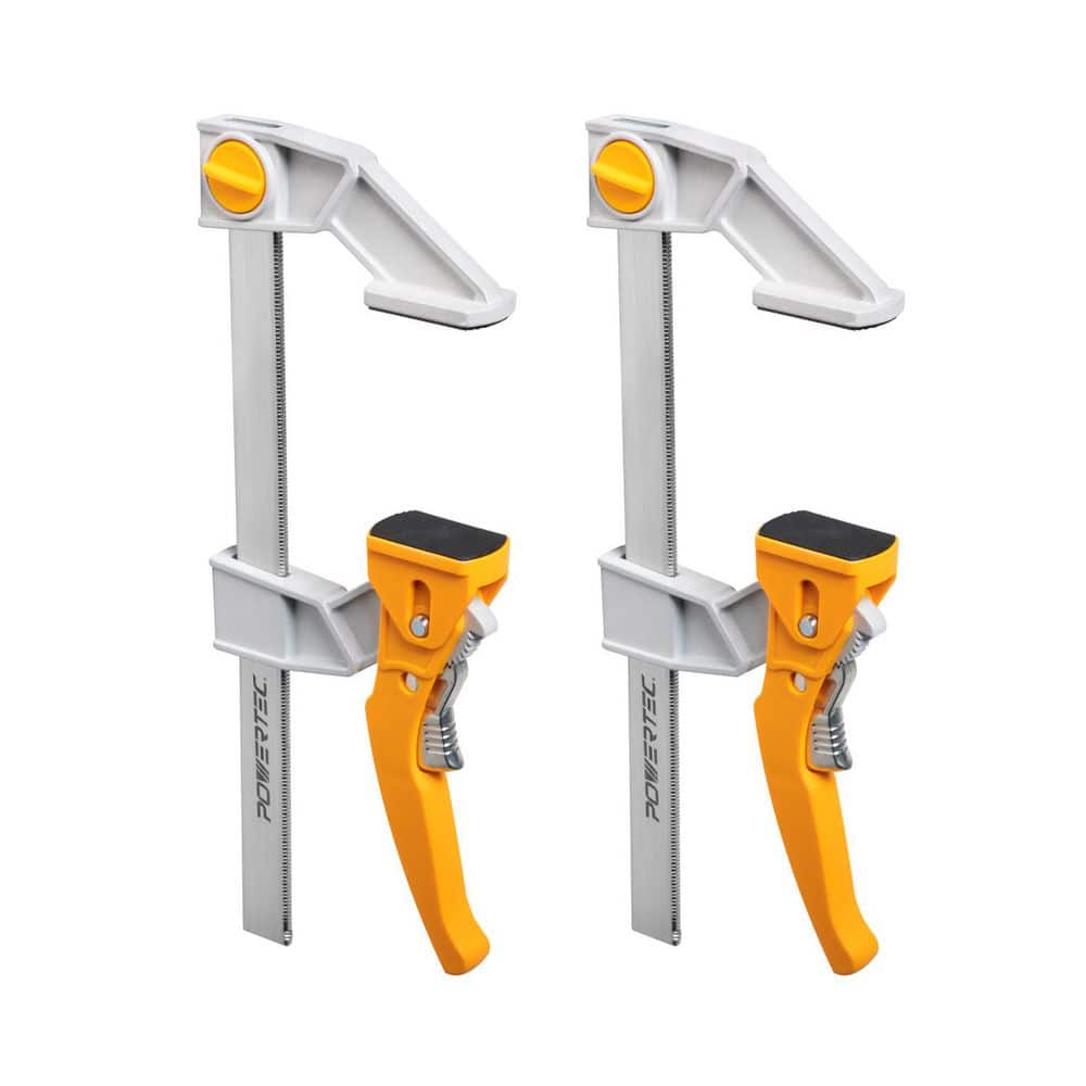 8 in. 440 lb. Quick-Release Bar Clamps with Aluminum Jaws and Spreader Function Set (2-Piece) price history on PriceWatchPro