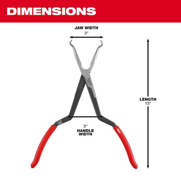 11 x 1/2 Diameter Hose Pliers W1048