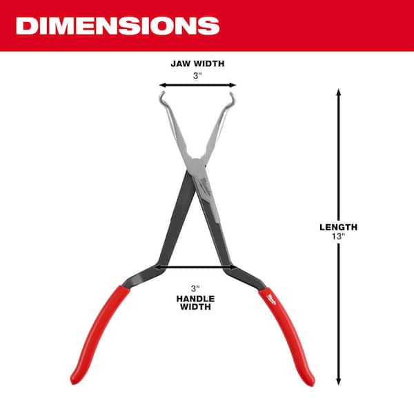 Milwaukee 203mm (8) Long Nose Pliers 48226101