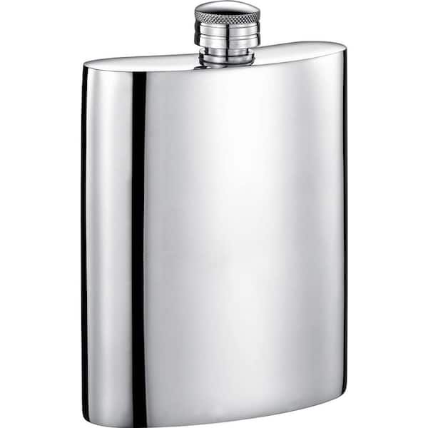 Visol Judge Mirrored Pewter Liquor Flask