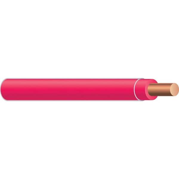 Southwire (By-the-Foot) 14 Red Solid CU THHN Wire