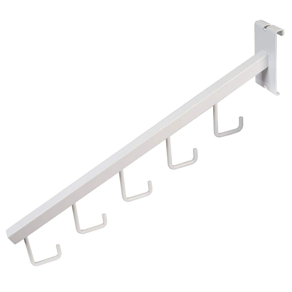 Econoco 18 in. White 5-Hook Arm for Handbags (Pack of 24) WTE/5H - The ...