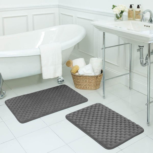 Classic Table Pad Super Absorbent Quick Dry Rubber Backed Dirt Resistant  Bath Rugs Mats Non Slip Gray Bathroom Rug for Shower Sink Bathtub - China  Mats and Carpet price