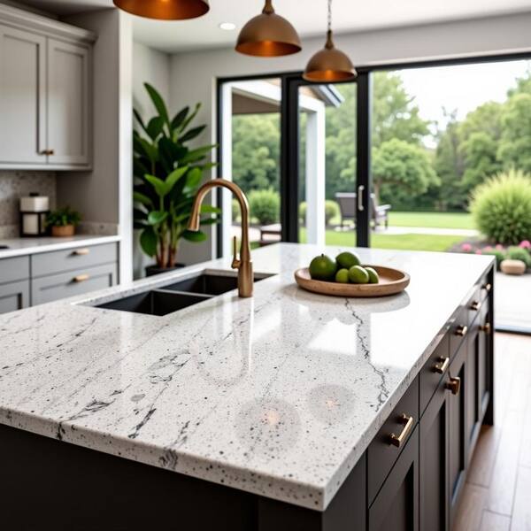 unoa 【Marble stone】No sleeve design WMSR21050401 Faux marble stone off white tan gray silver