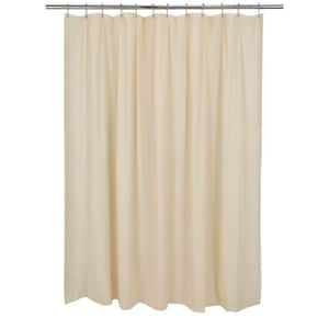 Bath Bliss Heavy Grommet Shower Liner, Splash Home Fabric Shower Curtain Liner