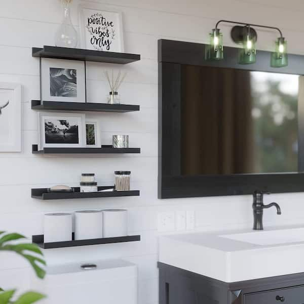 Farberware Pine Wood Over-The-Sink Storage Shelf for The Kitchen