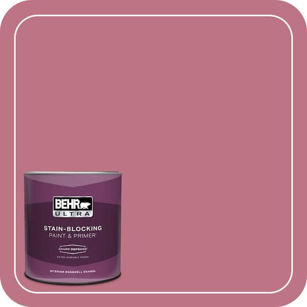 BEHR ULTRA 1 qt. #110D-4 Rosily Extra Durable Eggshell Enamel Interior Paint & Primer