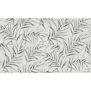 Botanical Grey Wallpaper Sample