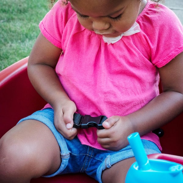 Step2 All Around Canopy Wagon, Kids Ride On Toy, Stroller Substitute, Includes Seat Belts, Made Of Step2 All Around Canopy Wagon, Kids Ride On Toy, Stroller Substitute, Includes Seat Belts, Made Of