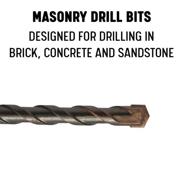 Carbide tipped Rotary Masonry Drill Bits 7/16" Do it Best 10% discount for all 3 