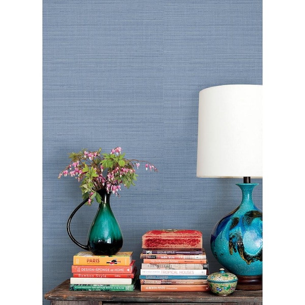 Spinnaker Netting Blue Prepasted Non Woven Wallpaper