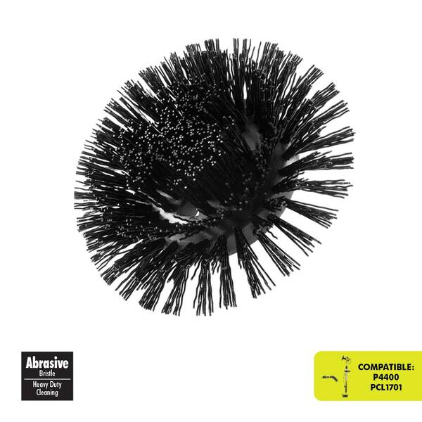 RYOBI Abrasive Bristle Round Brush A95RAB1 The Home Depot