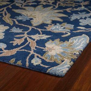 Brooklyn Brody Blue 10 ft. x 13 ft. Area Rug