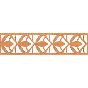 Salem Fretwork 0.375 in. D x 47 in. W x 12 in. L Cherry Wood Panel Moulding