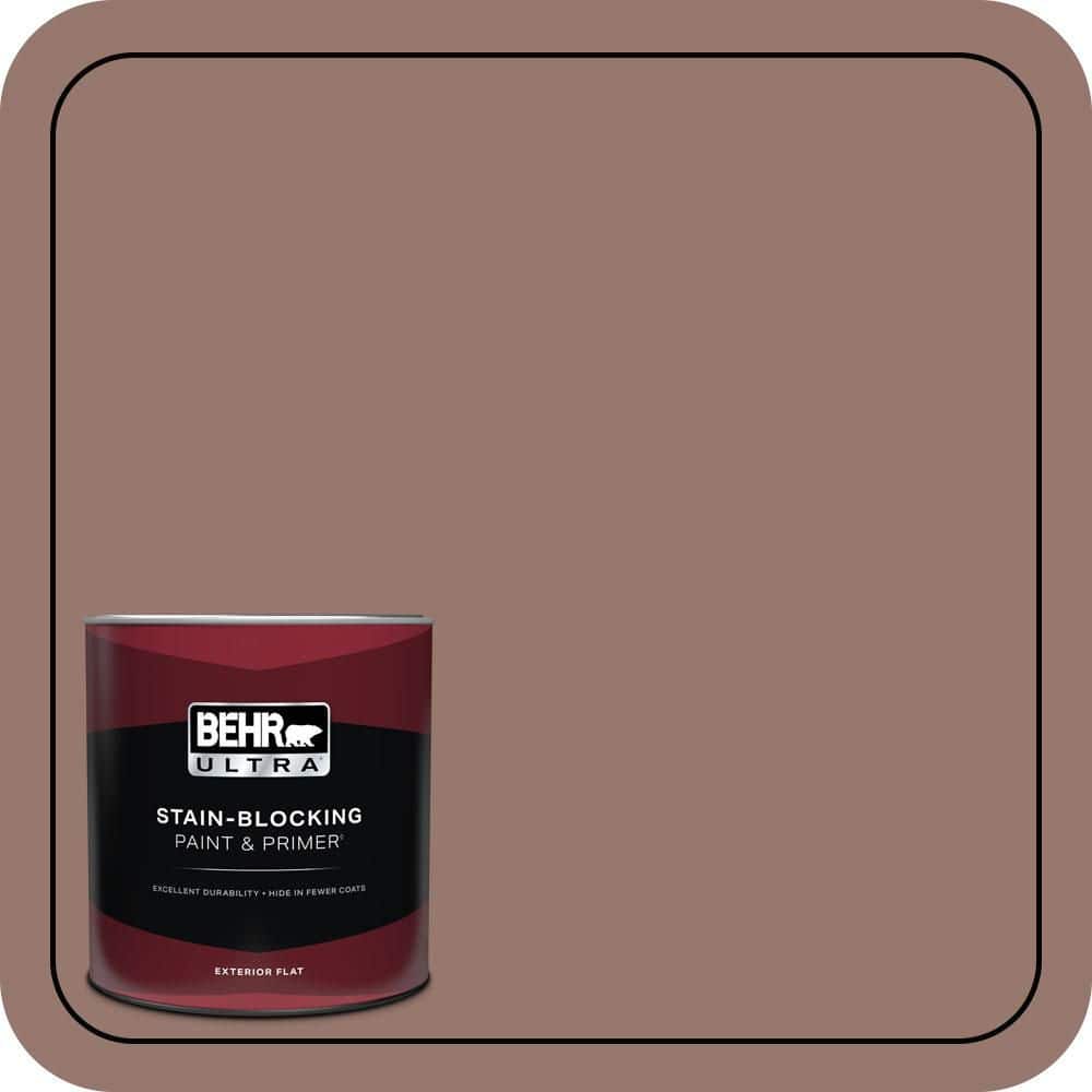 1 qt. #N160-5 Chocolate Delight Flat Exterior Paint & Primer price history on PriceWatchPro