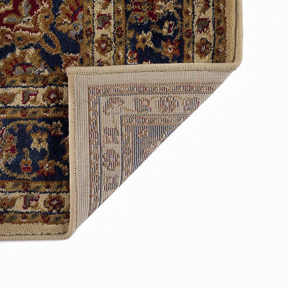 Sensation Border Ivory 9 ft. x 12 ft. Indoor Area Rug - thumbnail 6