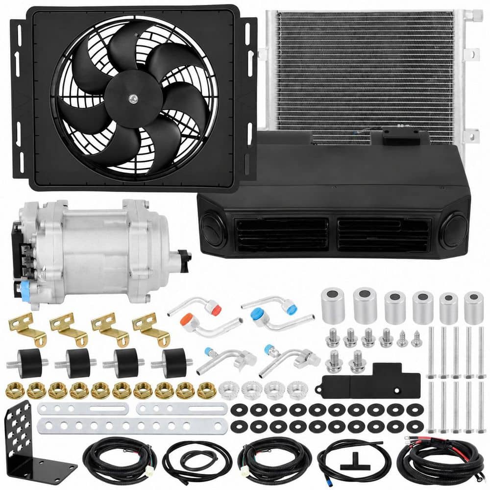 Universal Under Dash Electric Air Conditioner Heating Cooling 12V DC 10000 BTU A/C Heater Kit for Car RV Truck price history on PriceWatchPro