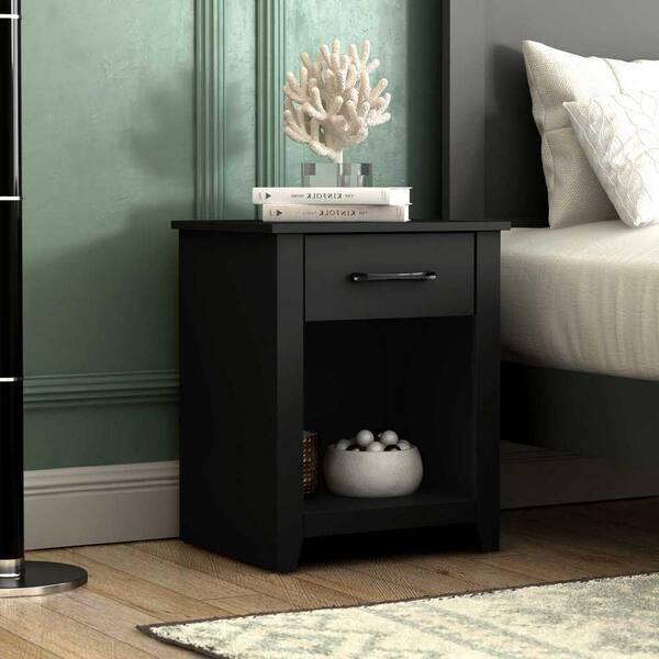 Mainstays on sale black nightstand