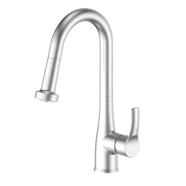 ZLINE Kitchen and Bath ZLINE Dali Kitchen Faucet in Brushed Nickel (DAL-KF-BN)