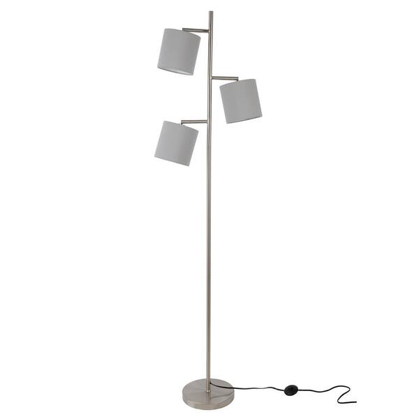 floor lamp with 3 spots