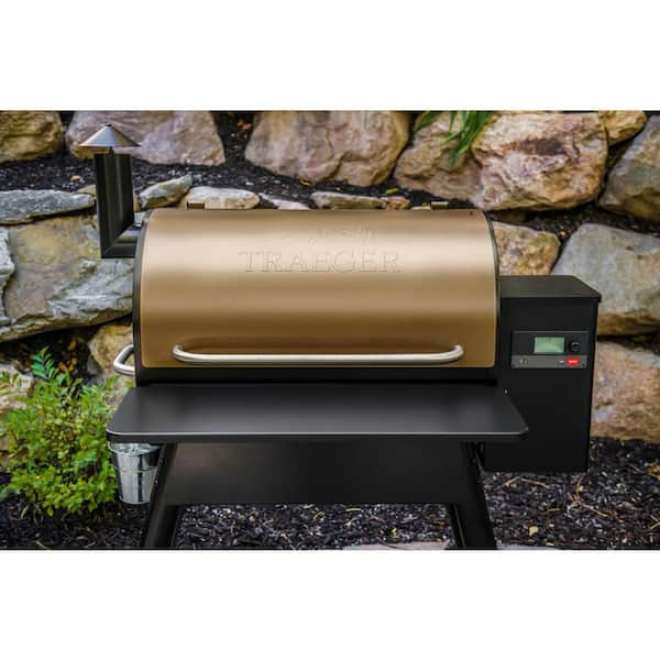 Traeger junior elite folding front clearance shelf