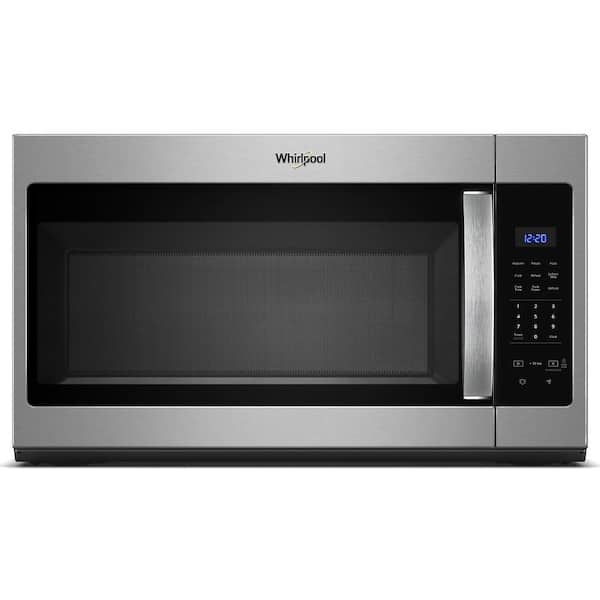 Whirlpool 1.7 cu. ft. Over the Range Microwave in Fingerprint Resistant Stainless Steel with Electronic Touch Controls