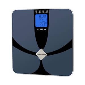 Digital Glass Health Scan Body Composition Weight Tracking Scale, 4 Users, 400 lbs.