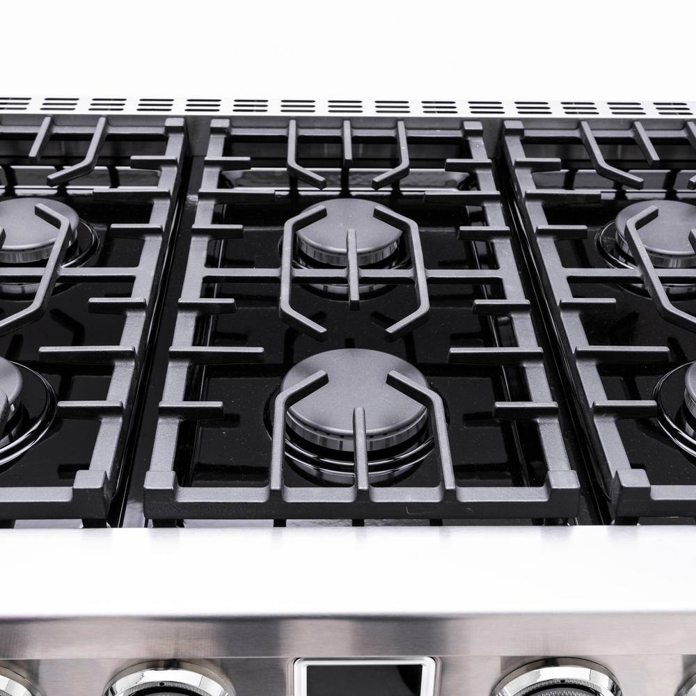 Magic Chef 36 Inch Stainless Steel Freestanding Gas Range