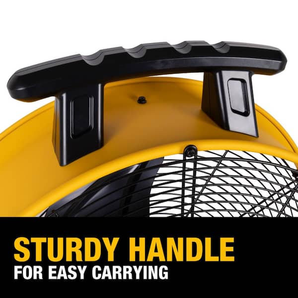 DEWALT 20 in. 3-Speed Heavy-Duty Drum Fan with 6 ft. Power Cord