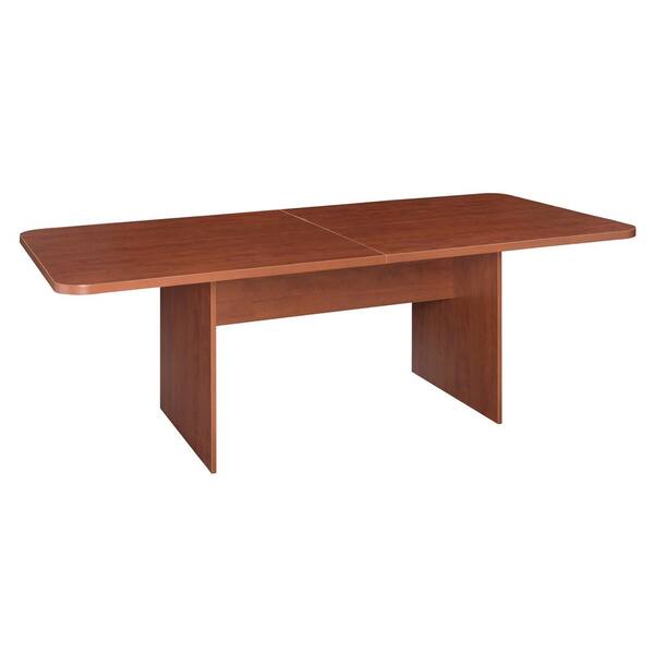 Niche Mod Cherry No Tools Assembly 7 ft. Conference Table