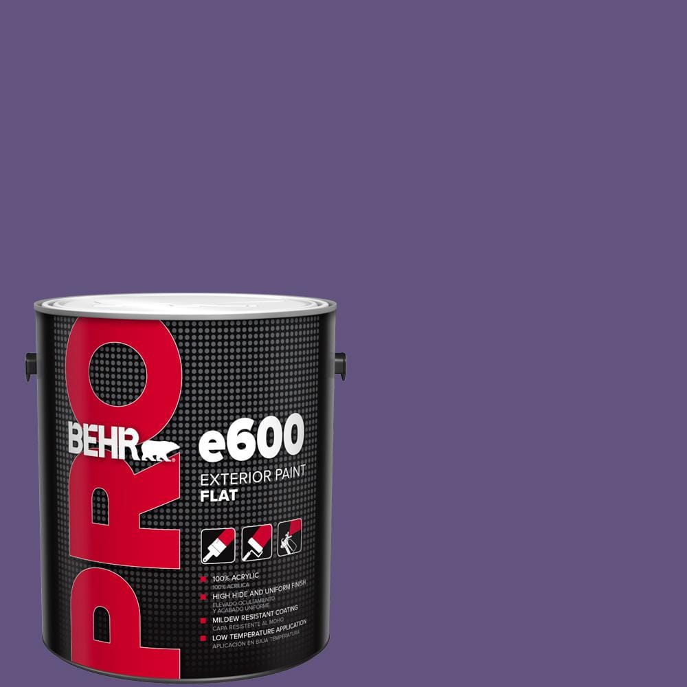 1 gal. #MQ4-28 Purple Sky Flat Exterior Paint price history on PriceWatchPro