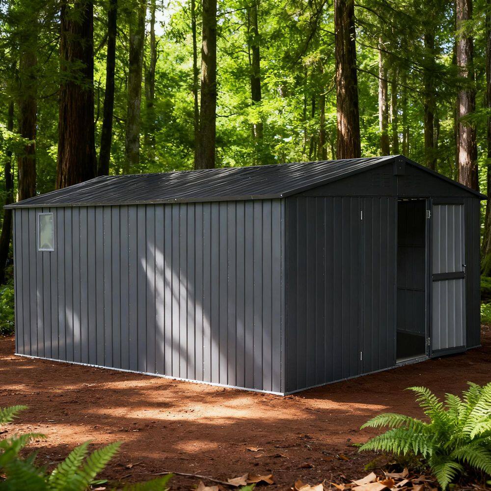 11 ft. x 12.5 ft. Metal Shed with Double Door (137.5 sq. ft.) price history on PriceWatchPro