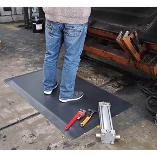 Industrial Smooth 3 ft. x 5 ft. x 7/8 in. Anti-Fatigue Commercial Floor Mat