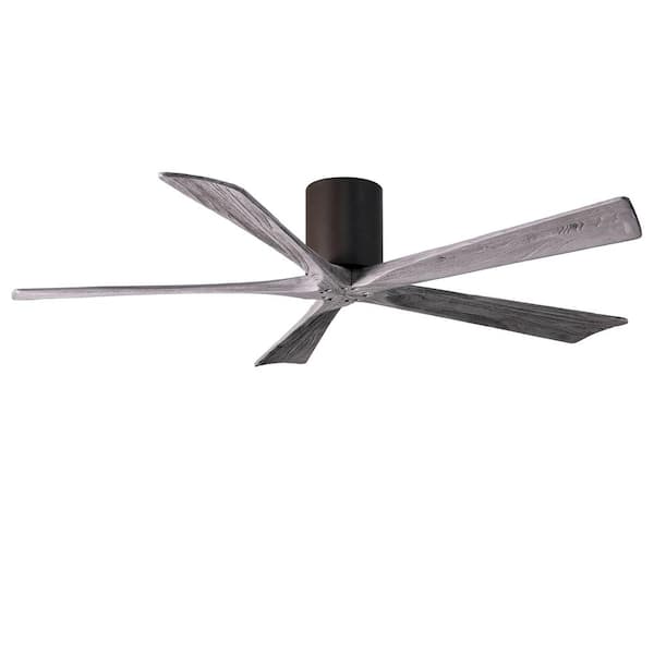 Atlas Irene 60 in. Indoor/Outdoor Textured Bronze Ceiling Fan With