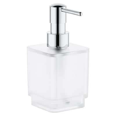 Pure Soap Freestanding Soap Dispenser 18 FL oz. Smoked Glass 62126103 - The  Home Depot