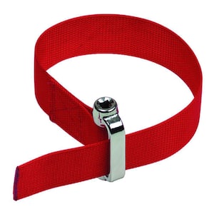 3/8 in. and 1/2 in. Drive Heavy Duty Oil Filter Strap Wrench