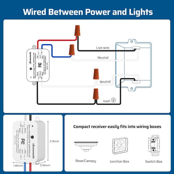 Hard wired remote light switch hotsell