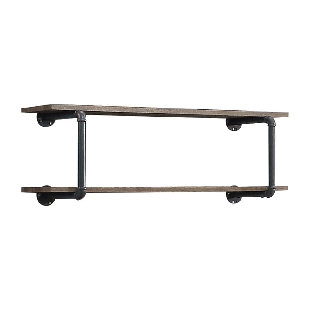 Brantley Antique Oak Sandy Gray Finish Series Oak Color Metal and Wood 39 i