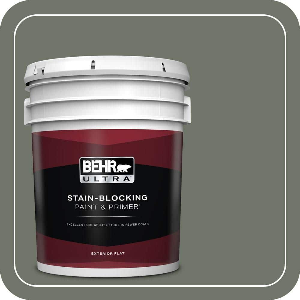 5 gal. #BXC-72 Evergreen Trail Flat Exterior Paint & Primer price history on PriceWatchPro