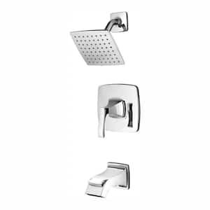 Venturi Single-Handle 1-Spray Tub and Shower Faucet in Polished Chrome (Valve Included)