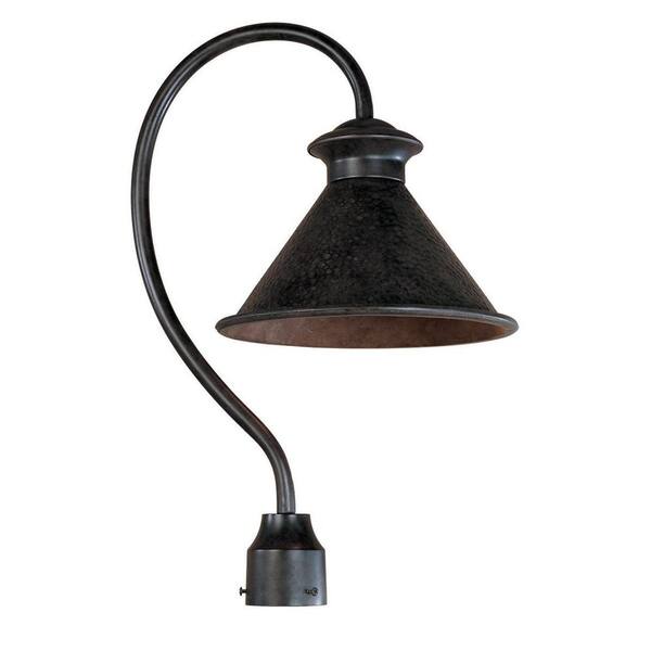 World Imports Dark Sky Essen 1-Light Outdoor Bronze Post Lamp